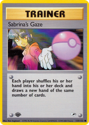 Sabrina's Gaze card image