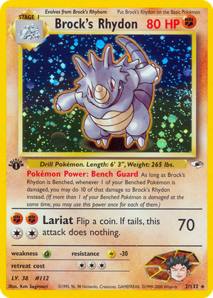 Brock's Rhydon card image