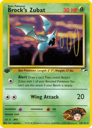 Brock's Zubat card image