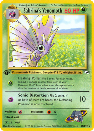 Sabrina's Venomoth card image