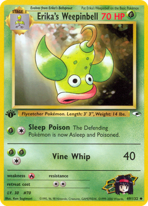 Erika's Weepinbell card image
