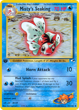 Misty's Seaking card image