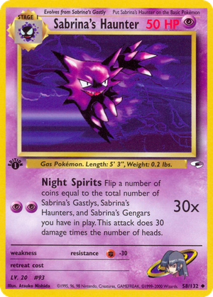 Sabrina's Haunter card image