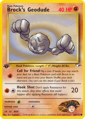 Brock's Geodude card image