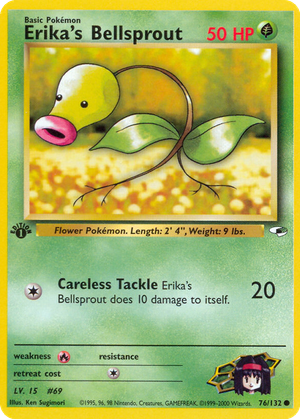 Erika's Bellsprout card image