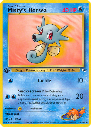 Misty's Horsea card image