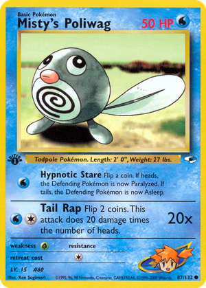 Misty's Poliwag card image