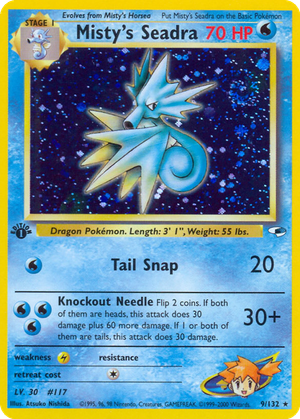 Misty's Seadra card image
