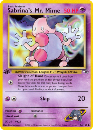 Sabrina's Mr. Mime card image
