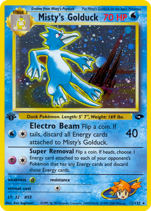 Misty's Golduck card image