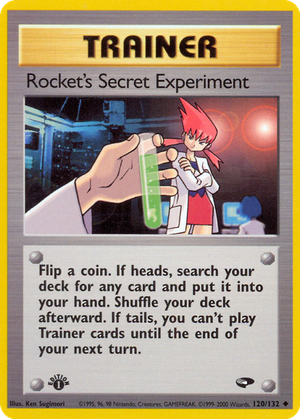 Rocket's Secret Experiment card image