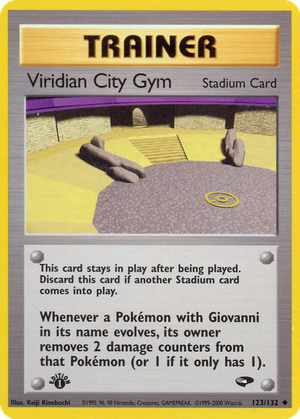 Viridian City Gym card image
