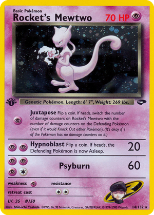 Rocket's Mewtwo card image