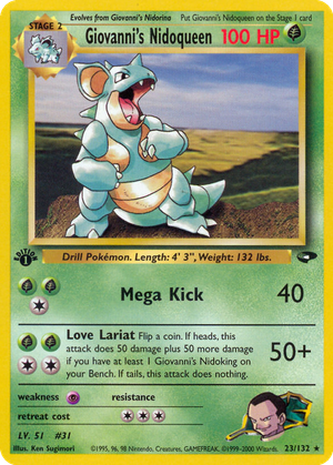 Giovanni's Nidoqueen card image