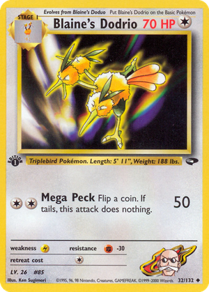 Blaine's Dodrio card image