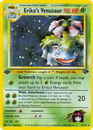 Erika's Venusaur card image