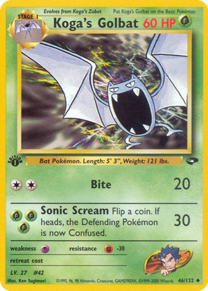 Koga's Golbat card image