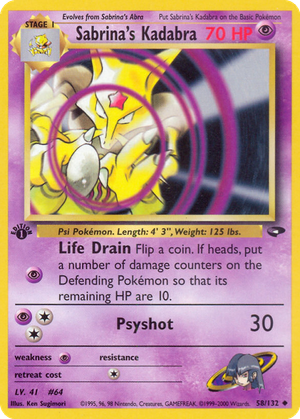 Sabrina's Kadabra card image