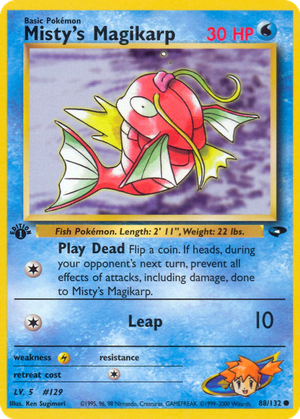 Misty's Magikarp card image