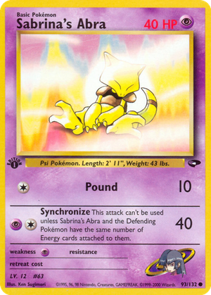 Sabrina's Abra card image