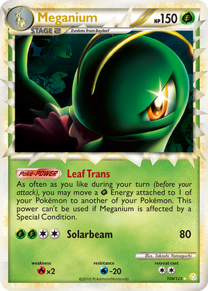 Meganium card image