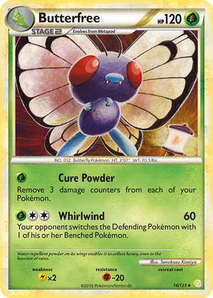 Butterfree card image