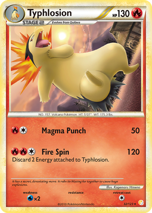 Typhlosion card image