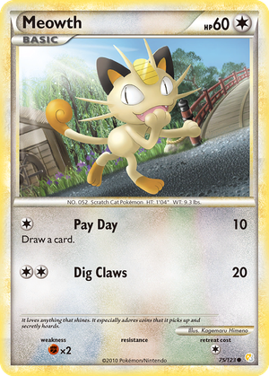 Meowth card image