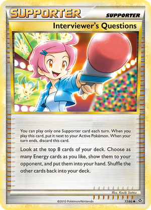 Interviewer's Questions card image