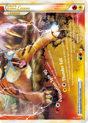 Entei & Raikou LEGEND card image