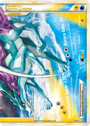 Raikou & Suicune LEGEND card image
