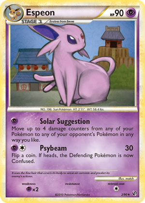 Espeon card image