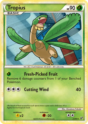 Tropius card image