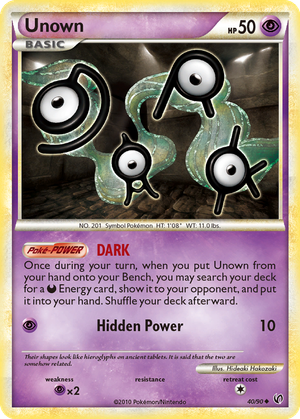 Unown card image