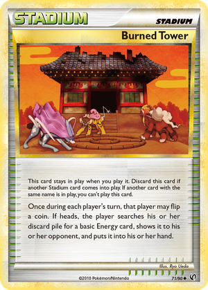 Burned Tower card image