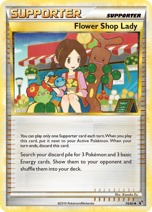 Flower Shop Lady card image