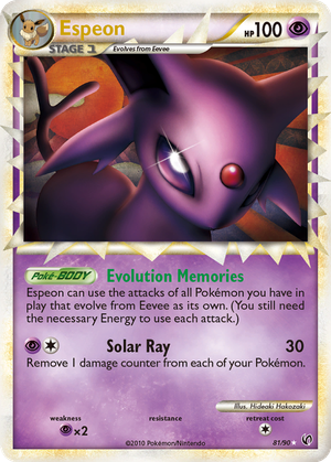 Espeon card image