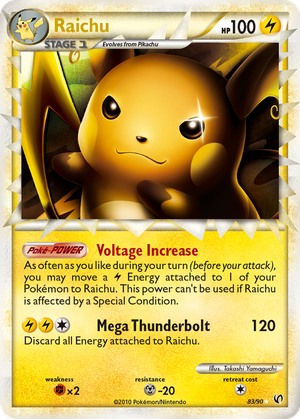 Raichu card image