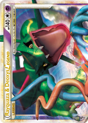 Rayquaza & Deoxys LEGEND card image