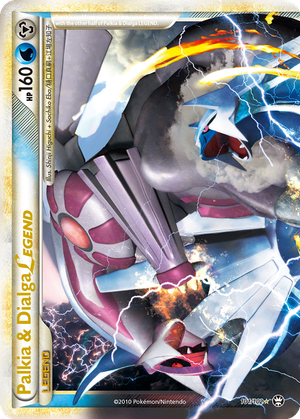 Palkia & Dialga LEGEND card image