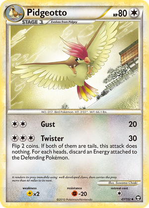 Pidgeotto card image