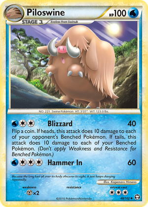 Piloswine card image