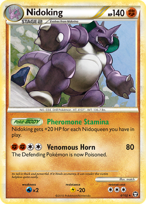 Nidoking card image