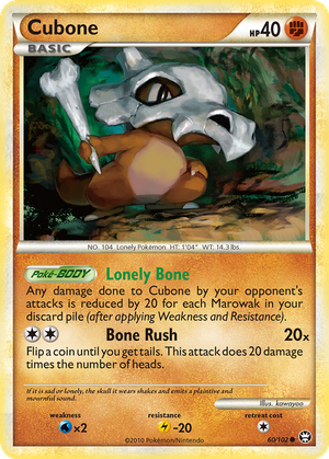 Cubone card image