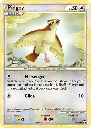 Pidgey card image