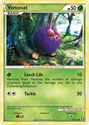 Venonat card image