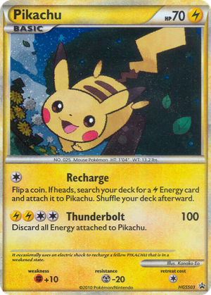 Pikachu card image
