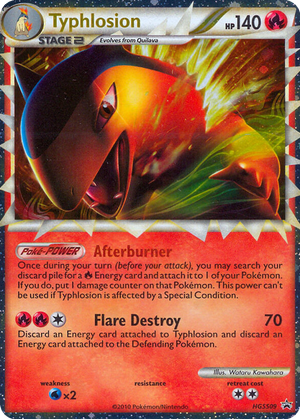 Typhlosion card image