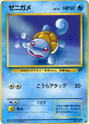 Squirtle card image