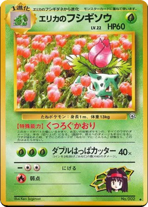Erika's Ivysaur card image